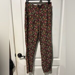 American Apparel Multicolor Floral Pants.